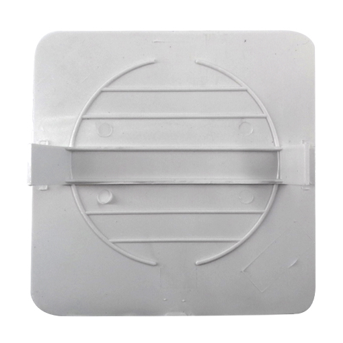 TAPA A PRESION CUADRADA                PVC  402