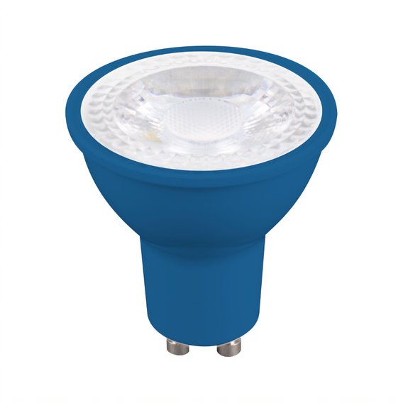 Lámpara dicro led 4W azul  GU10