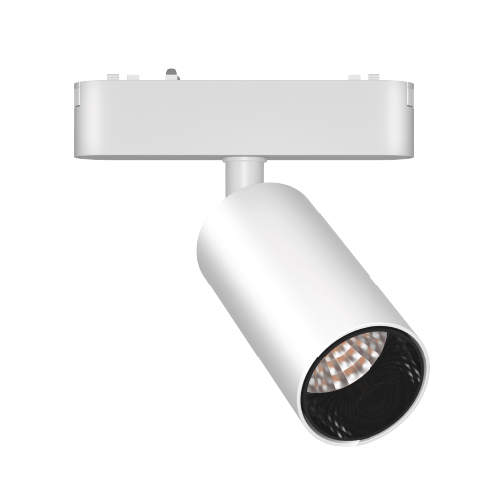 Cabezal movil antides blanco p/ riel magnet skyline 12W 2700K 15 grados