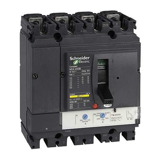 INT.AUT.NSX250B 4X200A 25KA TMD200 4P3D 31121