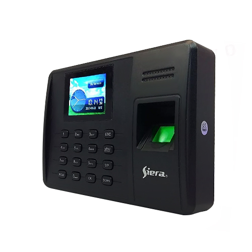 Control de horario y asistencia autonomo (pin y huella)