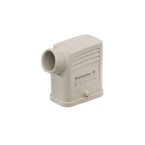 CARCAZA FICHA CON SALIDA LATERAL 8P HDC HQP TSLU 1PG16